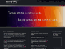 Tablet Screenshot of infinitewave.ca
